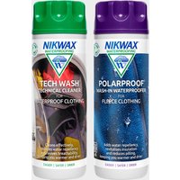 Nikwax Tech Wash And Polar Proof Twin Pack  White