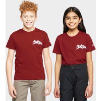 Berghaus Kids Small Side Mountain T-shirt  Red