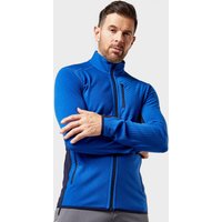 Adidas Mens Realfleece Merino Descender Long Sleeve Full Zip Jacket  Blue