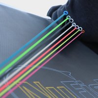 Nufish Zipp Hybrid Elastic 3m Size 10-12  Multi Coloured