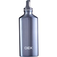 Oex 600ml Aluminium Bottle  Grey