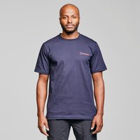 Berghaus Mens Core Logo Short-sleeve T-shirt  Blue
