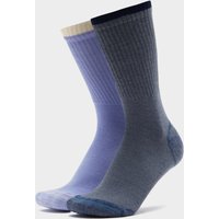 Peter Storm Womens 2 Pack Walking Socks  Grey