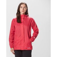 Peter Storm Womens Hooded Packable Jacket  Red