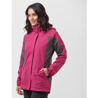 Peter Storm Womens Lakeside 3 In 1 Jacket  Pink