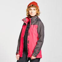 Peter Storm Womens Lakeside 3-in-1 Jacket  Pink
