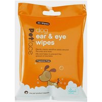 Petface Eye And Ear Wipes  Orange