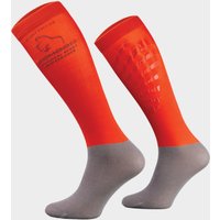 Platinum Adults Microfibre Silicone Grip Socks Red  Red