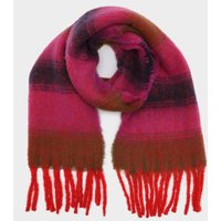Platinum Womens Woven Scarf Pink Stripes  Pink