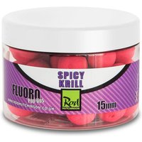 R Hutchinson Fluoro Pop Ups 15mm  Spicy Krill  Pink