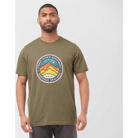 Rab Mens Stance 3 Peaks T-shirt  Khaki