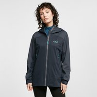 Rab Womens Kinetic Alpine Waterproof Jacket  Grey