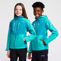 Regatta Kids Highton Iii Waterproof Jacket Turquoise/enamel  Blue