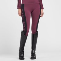 Royal Scot Womens Full Seat Riding Tights In Wine  Red