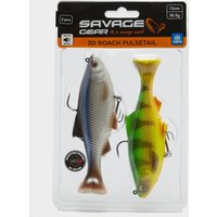 Savagegear Sg 3d Pulse Tail Roach 13cm 38.5g S 2pcs Roach  Multi Coloured