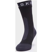 Sealskinz Extreme Cold Weather Waterproof Mid Length Sock  Black