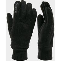 Sealskinz Windproof All Weather Knitted Gloves  Black