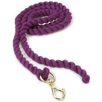 Shires Plain Lead Rope  Purple
