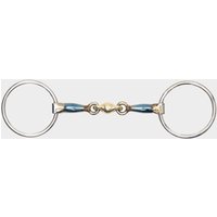 Shires Sweet Iron Loose Ring Snaffle With Copper Lozenge  Silver