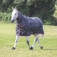 Shires Typhoon 100g Combo Turnout Rug  Black