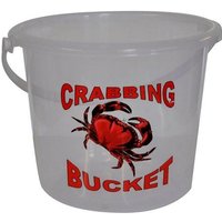 Bluezone 5 Litre Clear Crab Bucket  White