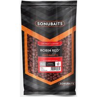 Sonu Baits 8mm Robin Red Pellets Drilled  Multi Coloured