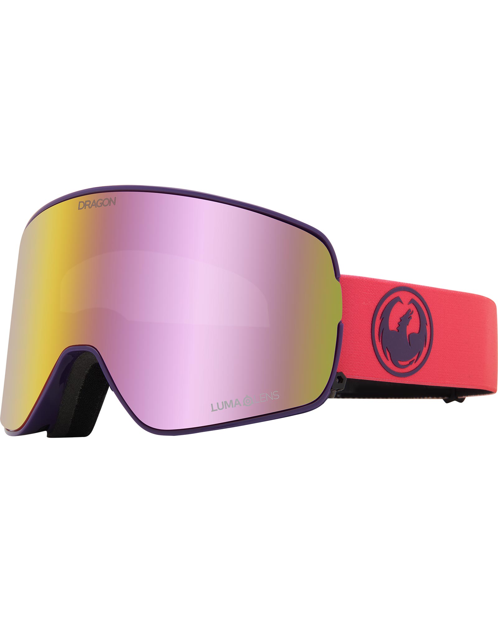 Dragon Nfx2 Fade Pink / Lumalens Pink Ionized + Lumalens Rose Goggles