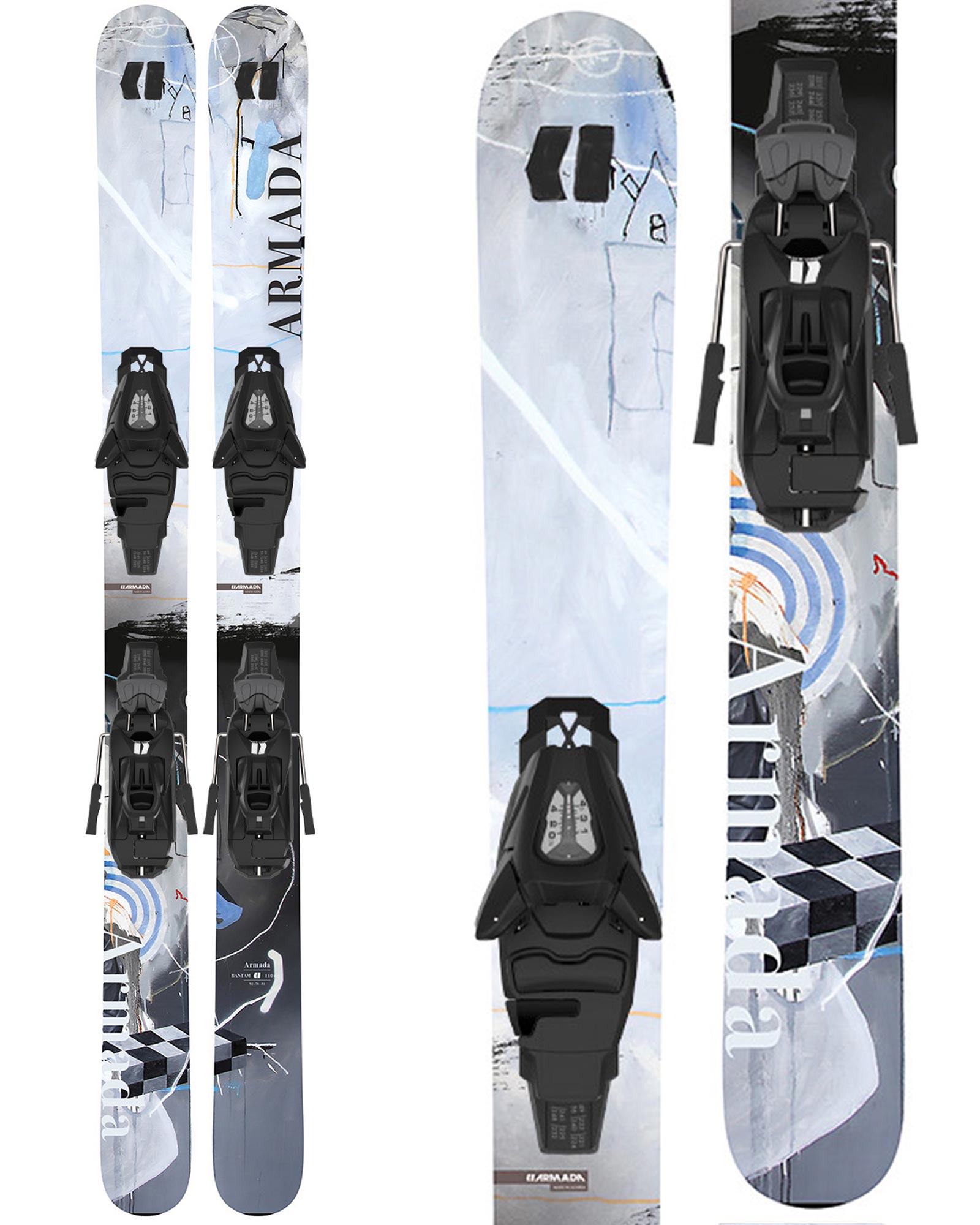 Armada Boys Bantam Skis + L C5 Gw Bindings 2021