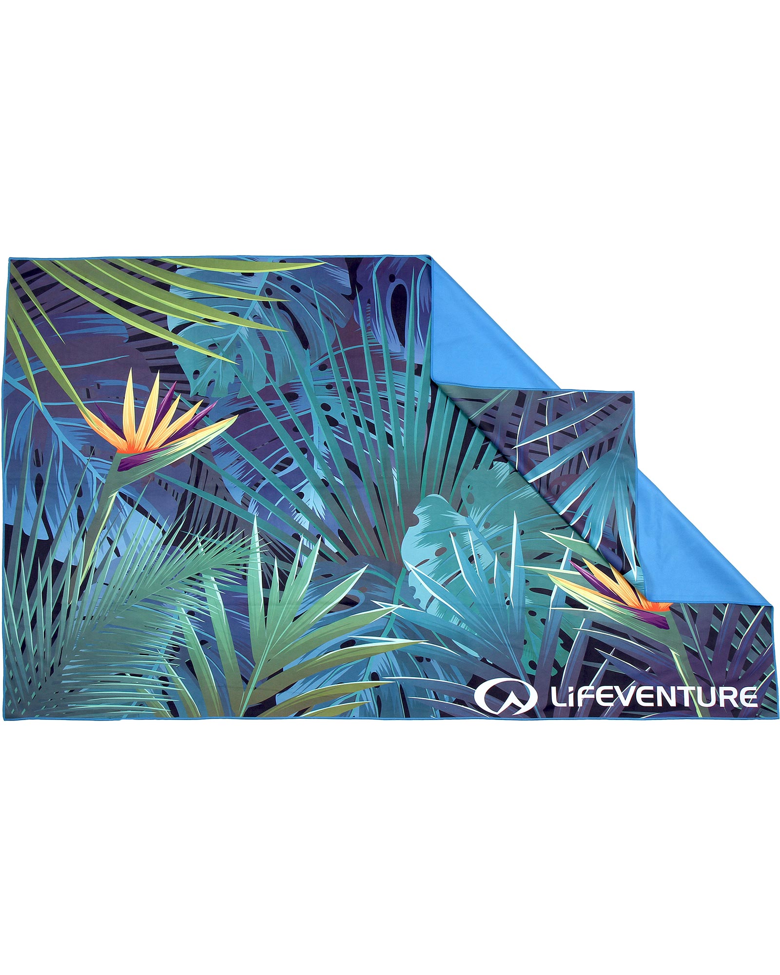 Lifeventure Recycled Softfibre Trek Towel - Tropical Print