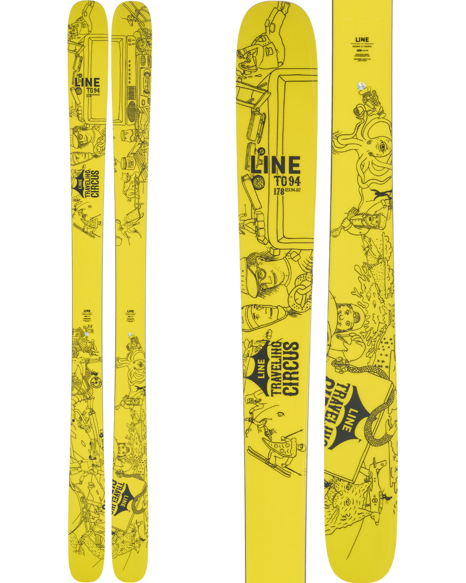 Line Chronic Tc 94 Skis 2024