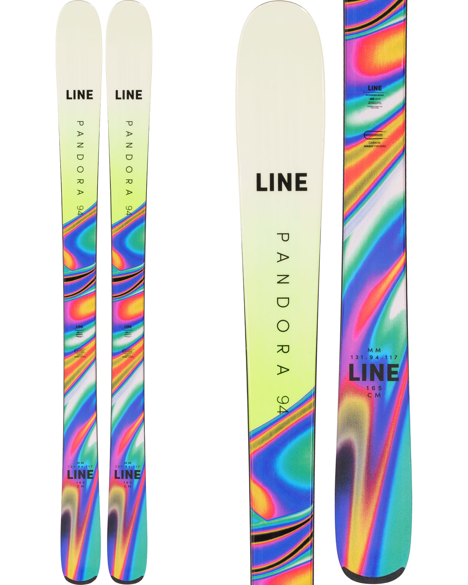 Line Pandora 94 Womens Skis 2023