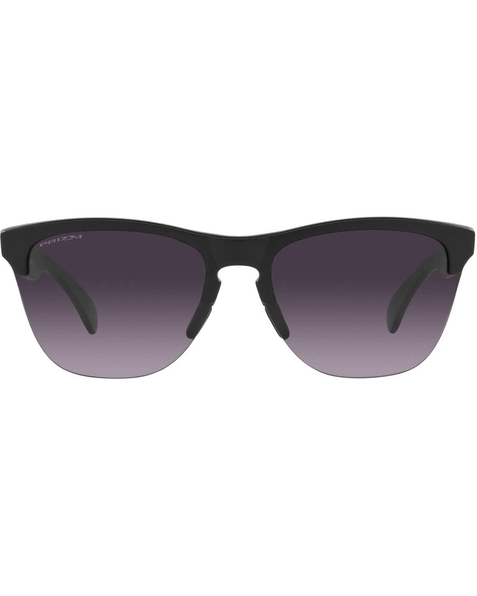 Oakley Frogskins Lite Matte Black / Prizm Grey Gradient Sunglasses