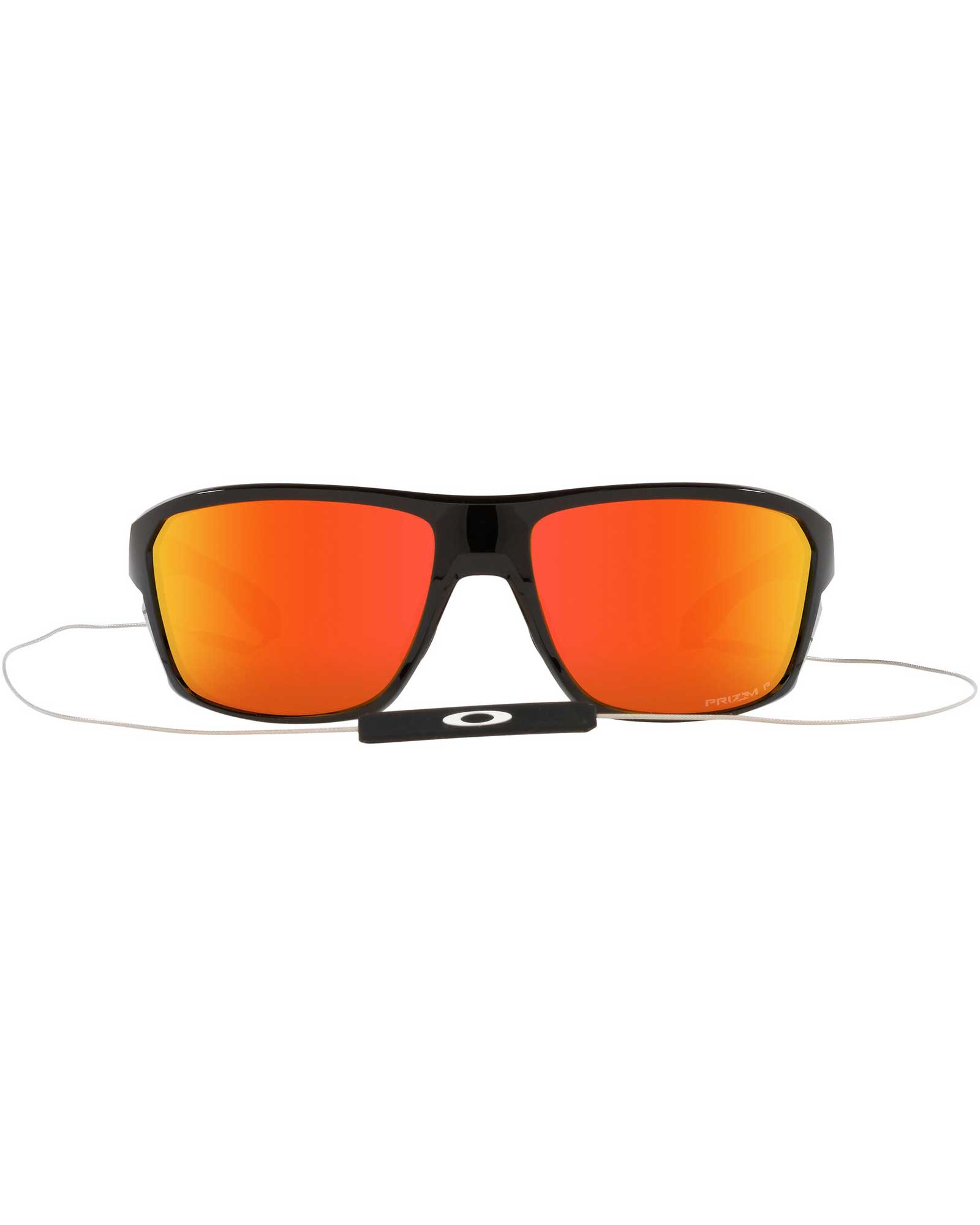 Oakley Split Shot Polished Black / Prizm Ruby Polarized Sunglasses