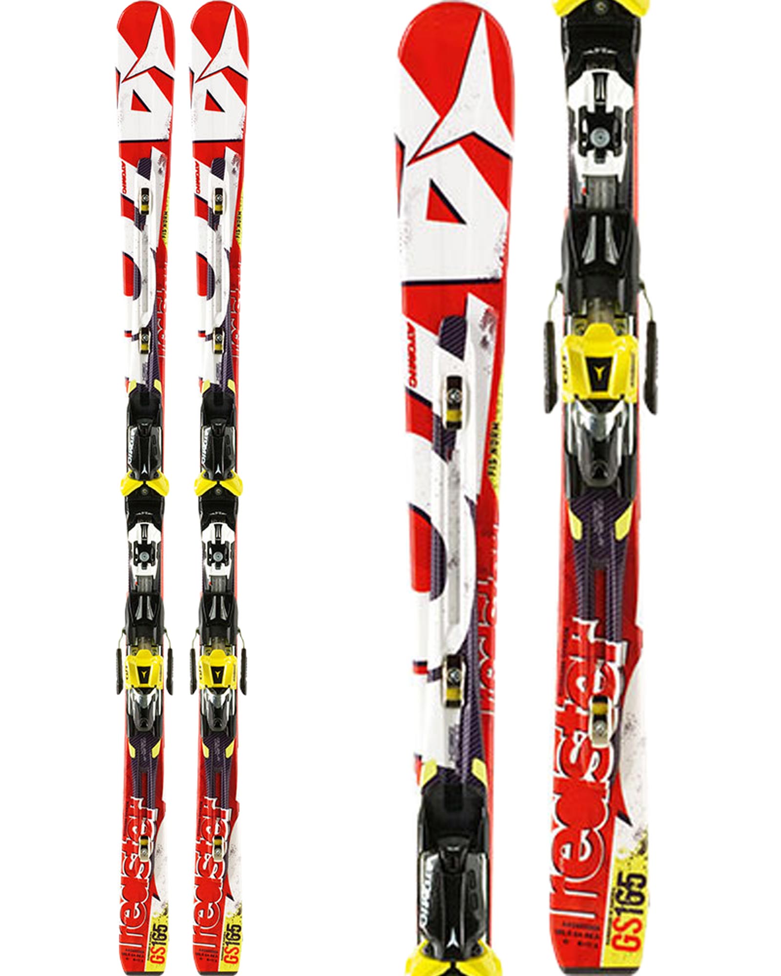 Atomic Redster Fis Doubledeck Gs 171cm Youth Skis + X12 Var Bindings