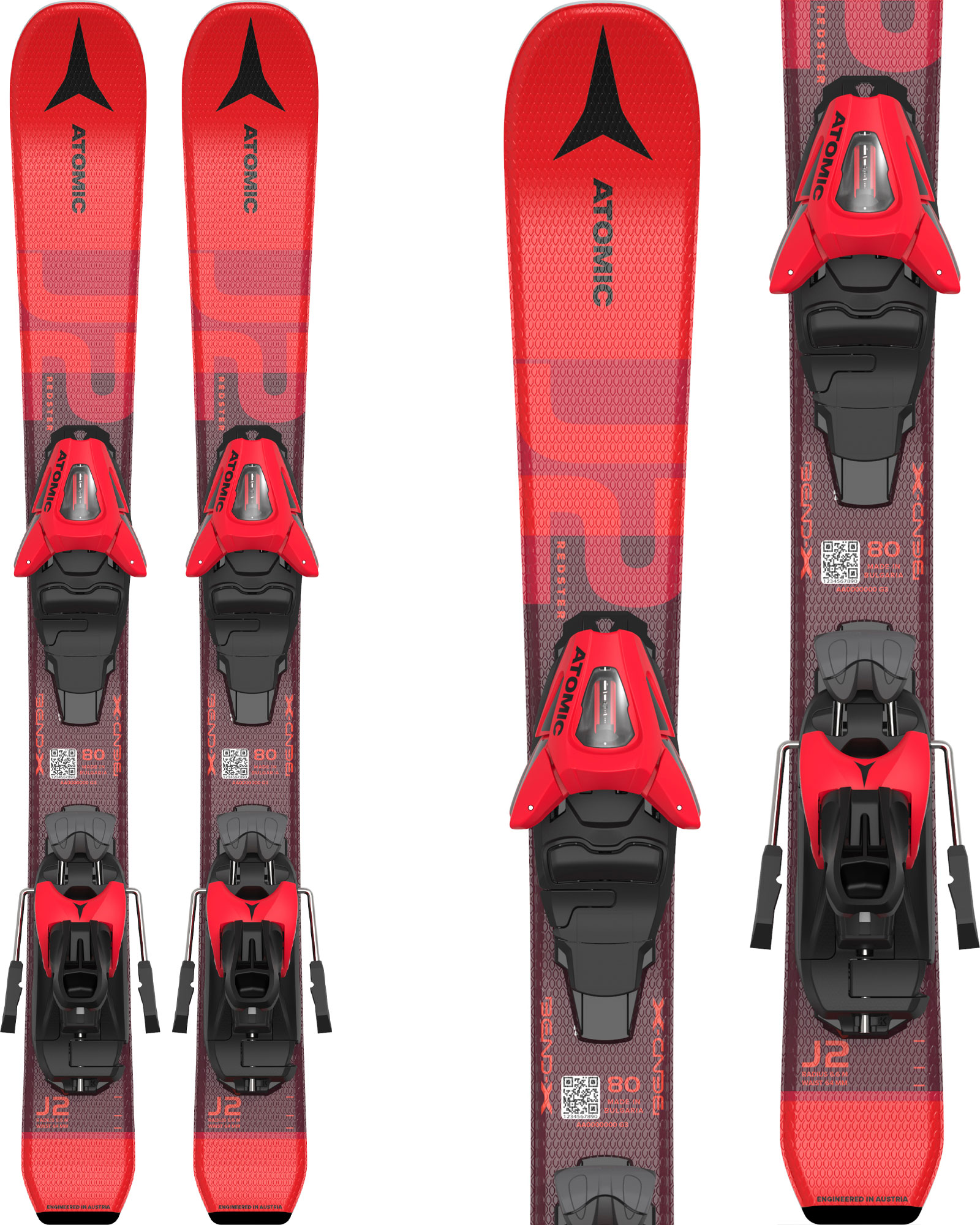 Atomic Redster J2 80-90cm Youth Skis + C 5 Gw Bindings 2023