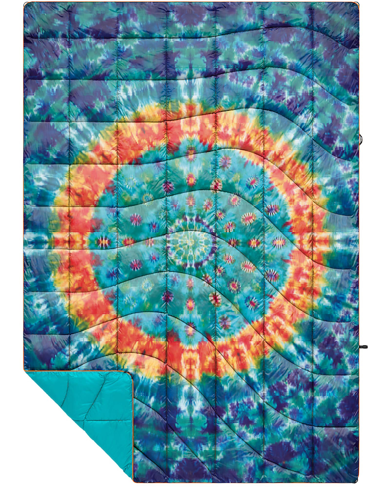 Rumpl Nanoloft Puffy Blanket 1p - Blazing Gaia