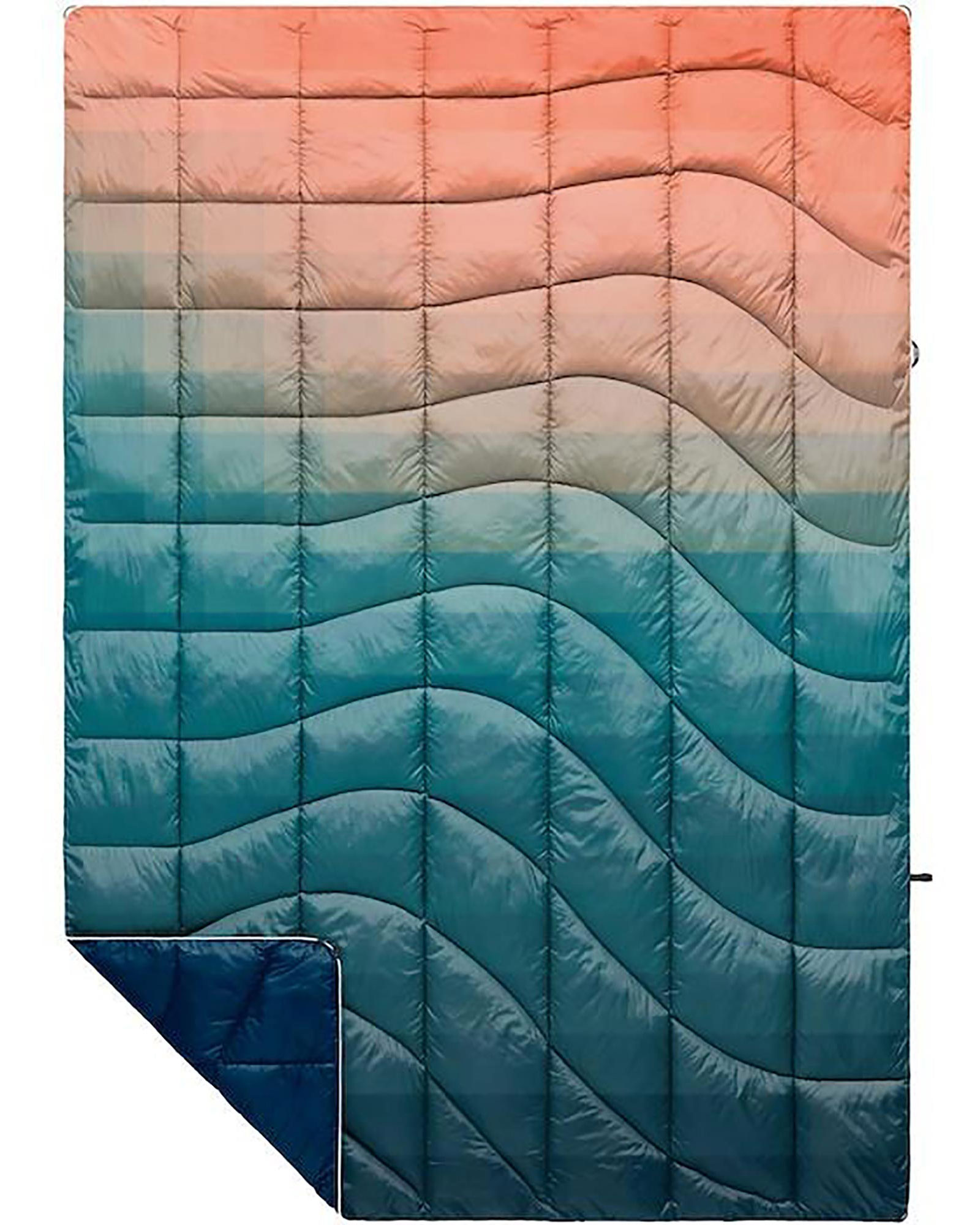 Rumpl Nanoloft Puffy Blanket 1p - Patina Pixel Fade
