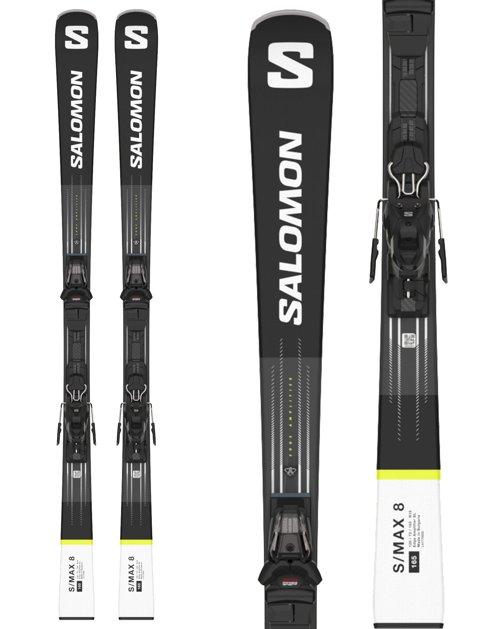 Salomon S/max 8 Skis + M10 Gw Bindings 2023