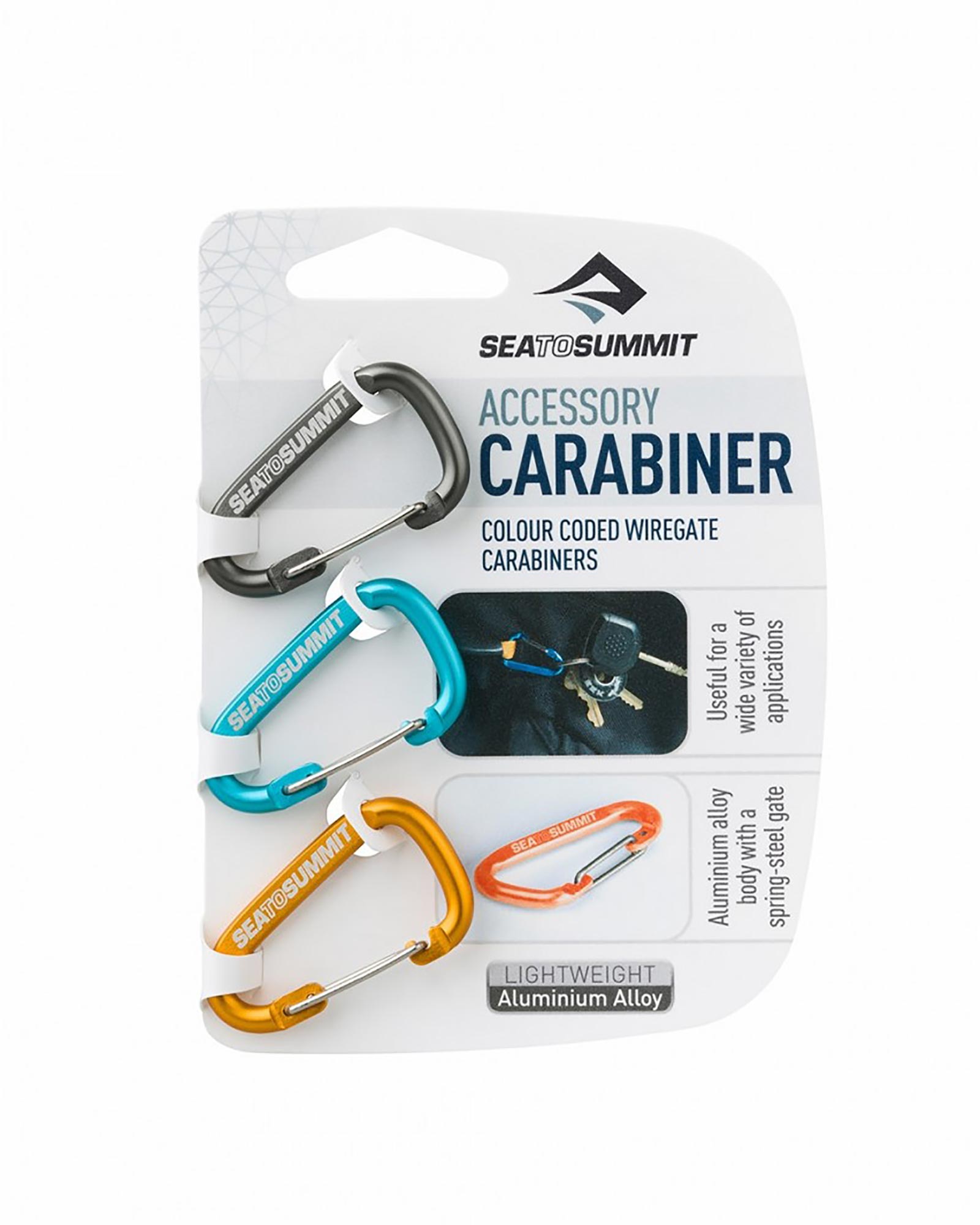 Sea To Summit Accessory Carabiners - 3 Pack