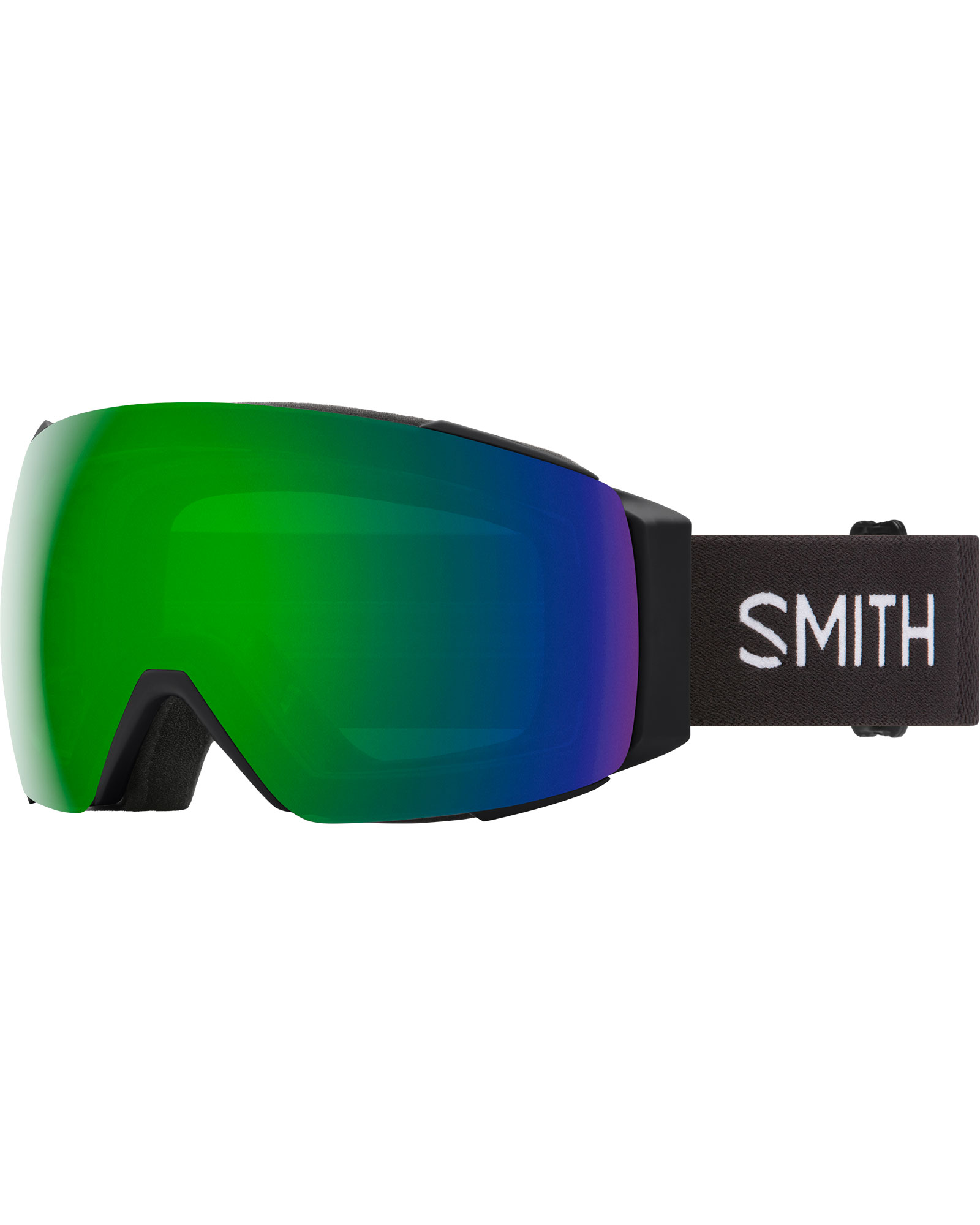 Smith I/o Mag Black / Chromapop Sun Green Mirror + Chromapop Storm Rose Flash Goggles