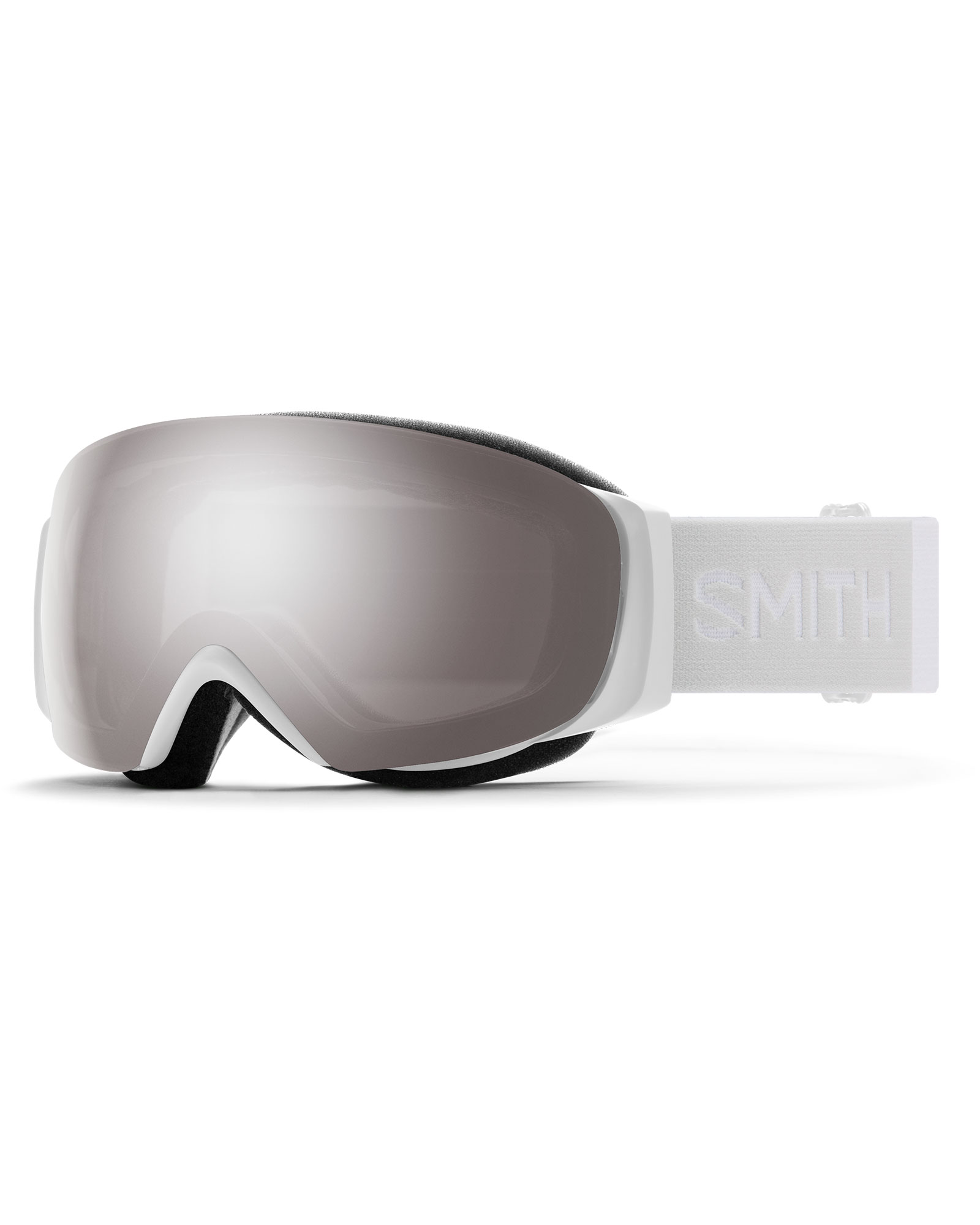 Smith I/o Mag S White Vapor / Chromapop Sun Platinum Mirror + Chromapop Storm Blue Sensor Mirror  Goggles