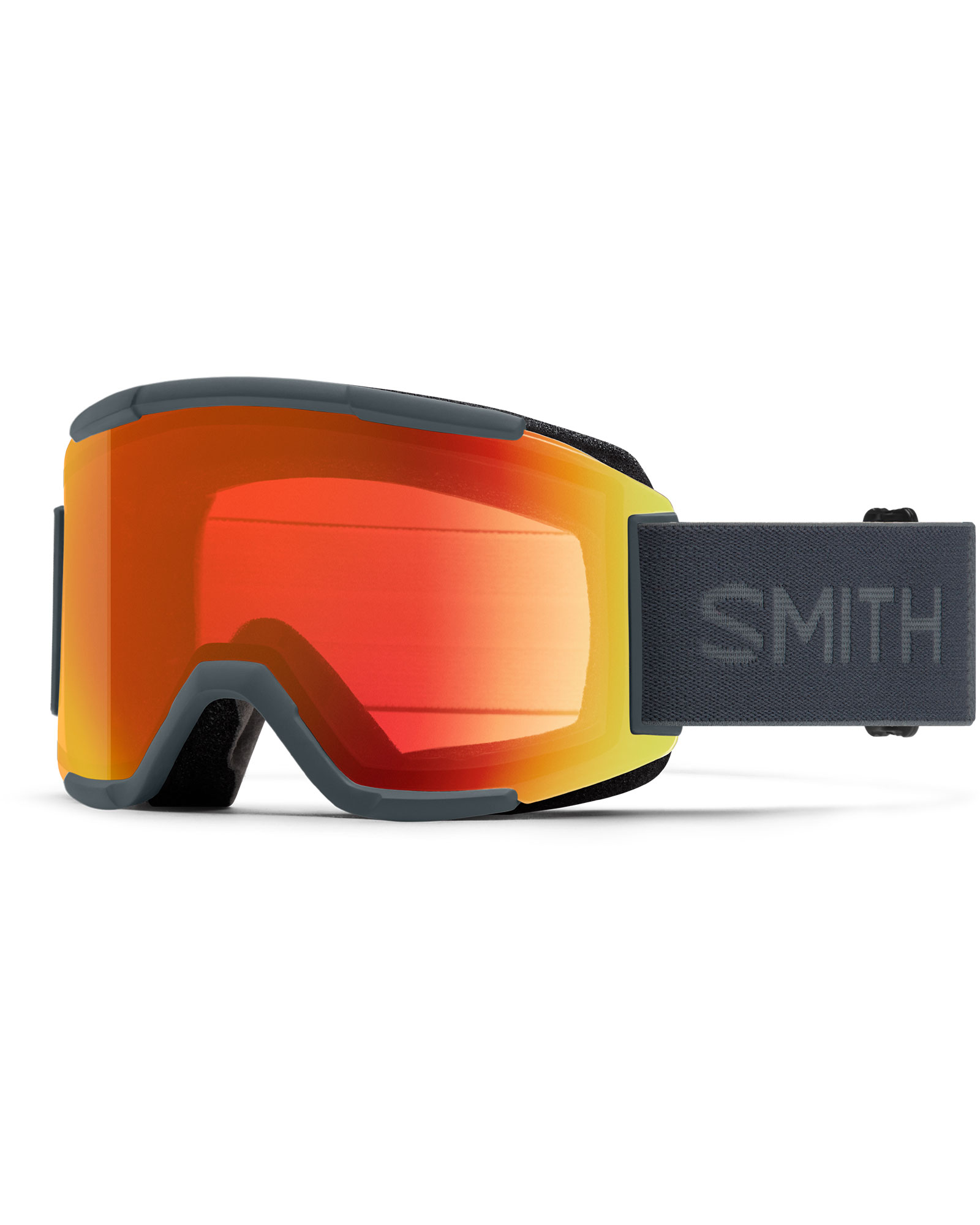 Smith Squad Slate / Chromapop Everyday Red Mirror + Clear Goggles