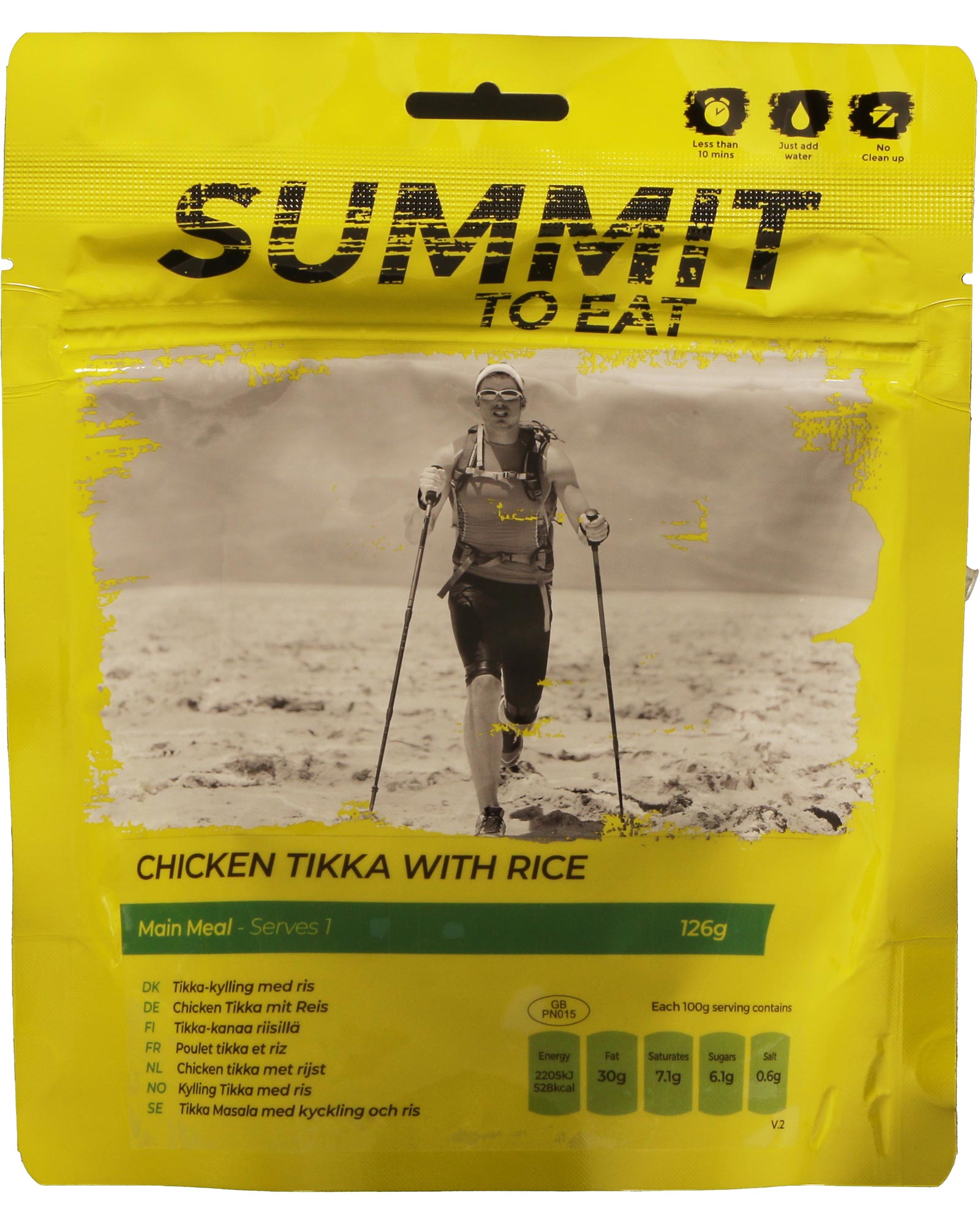 Summit To Eat Chicken Tikka With Rice Camping Food