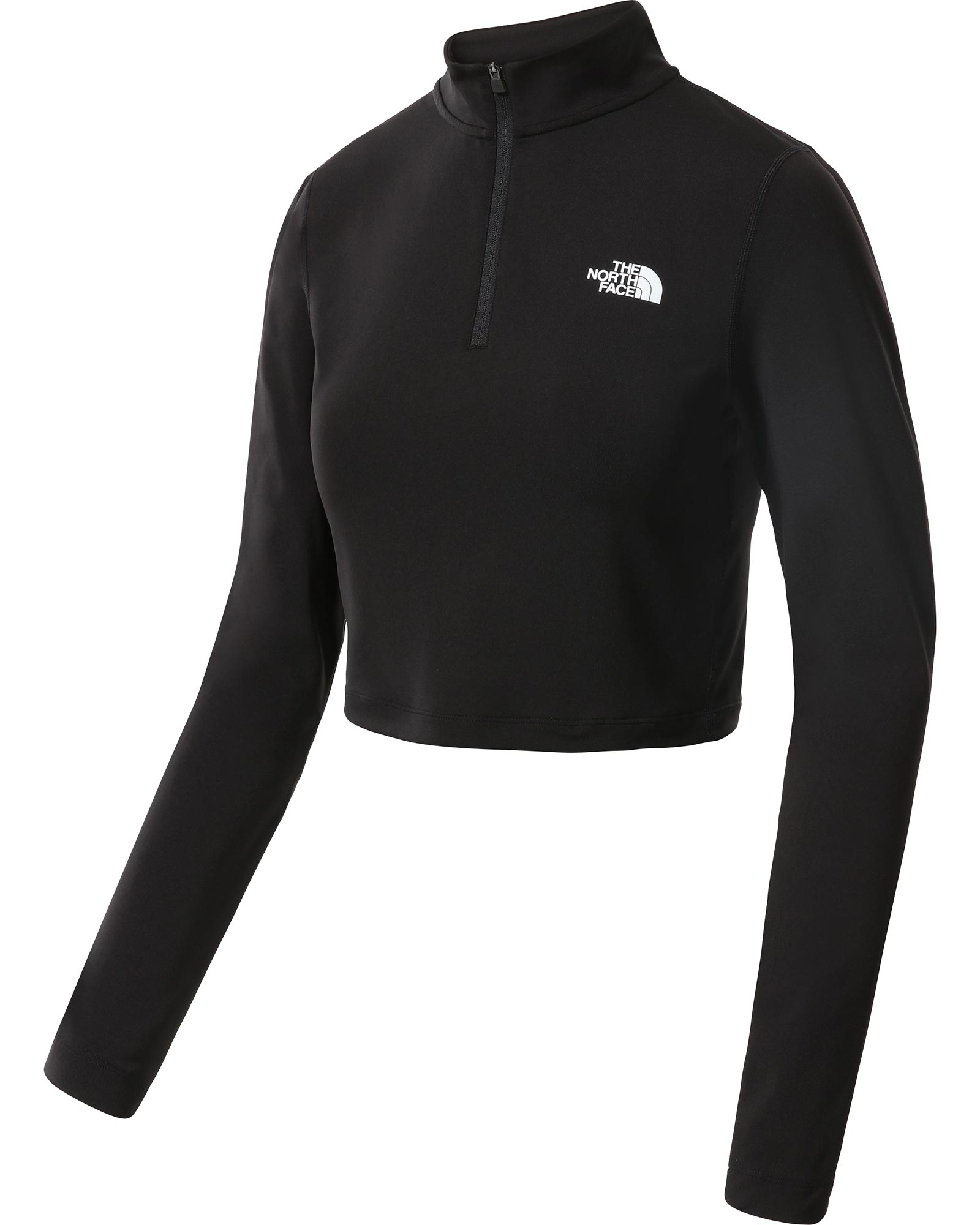The North Face Crop Zip Through Womens Top