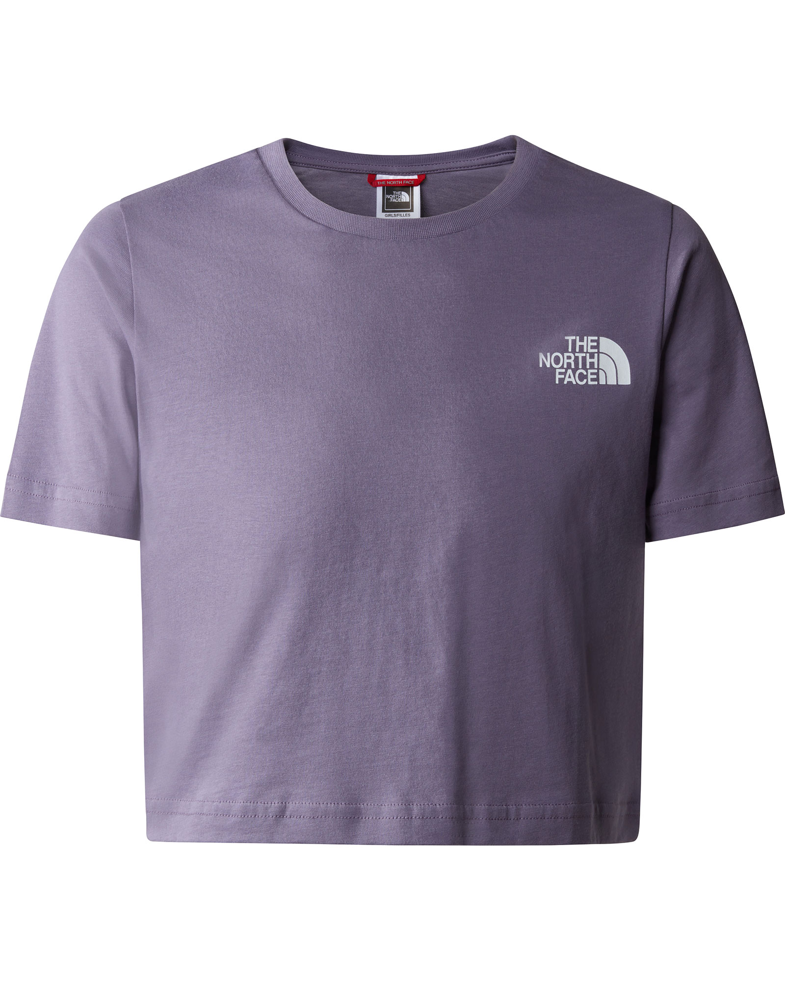 The North Face Girls Crop Simple Dome T-shirt