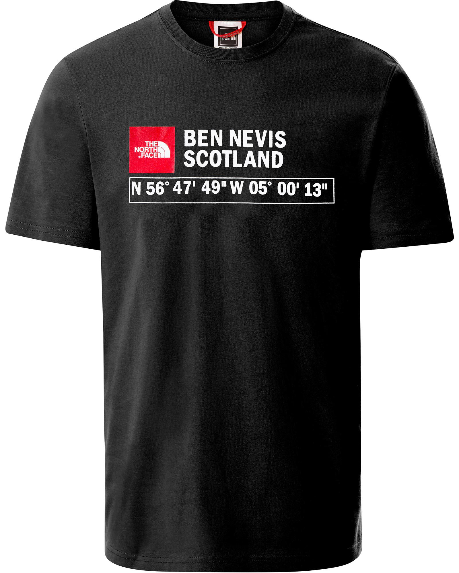 The North Face Gps Logo Mens T-shirt Ben Nevis