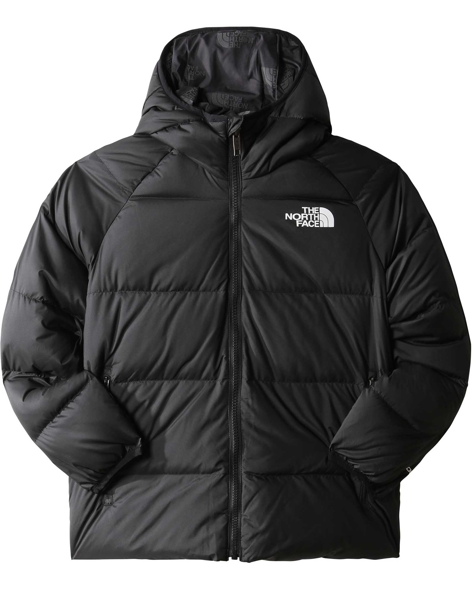 The North Face Print North Kids Down Hooded Jacket Xl