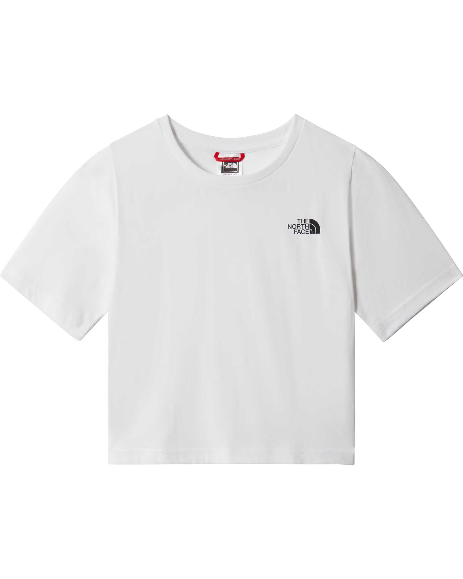 The North Face Simple Dome Girls Cropped T-shirt Xl