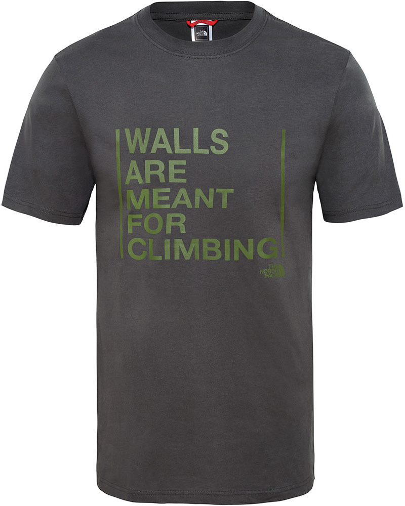 The North Face Walls Are For Climbing Mens T-shirt
