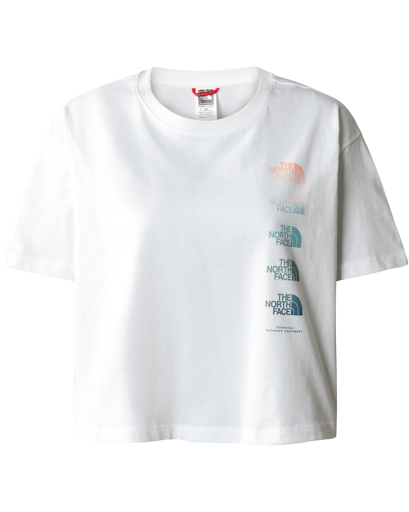 The North Face Womens D2 Graphic Crop T-shirt